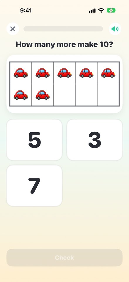 How many more make 10?